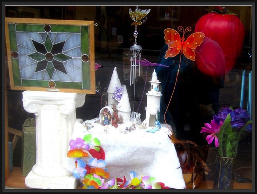 Window with Stained Glass